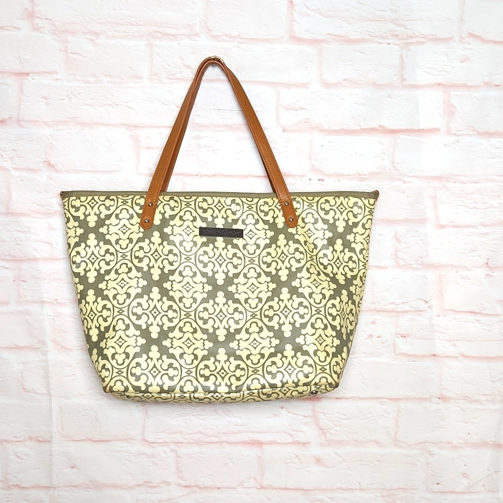 Petunia Picklebottom print tote shoulder bag diaper baby purse large